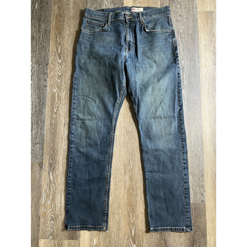 Men's‎ Wrangler athletic fit blue jeans 33x30